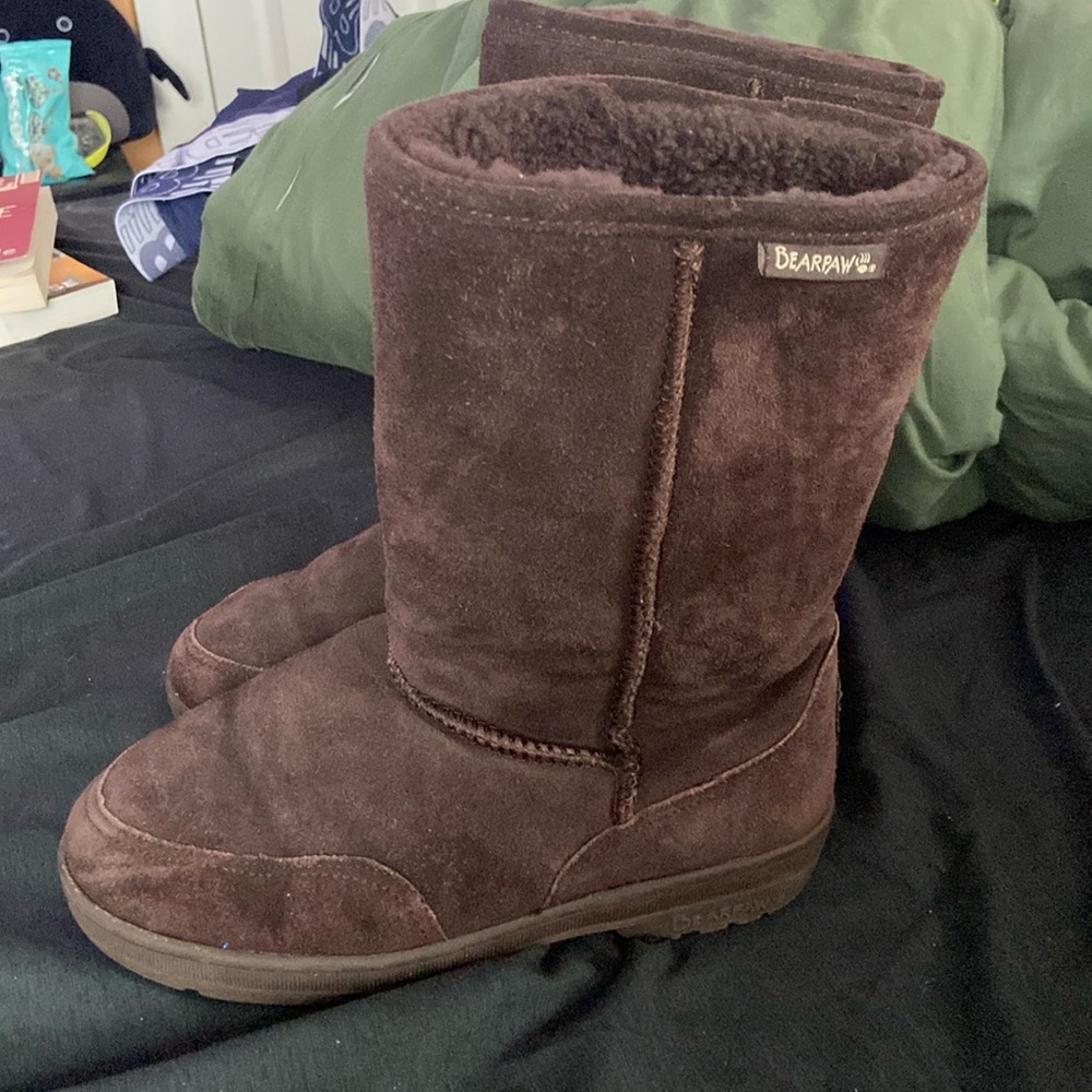 BearPaw Women's Brown Winter Boots